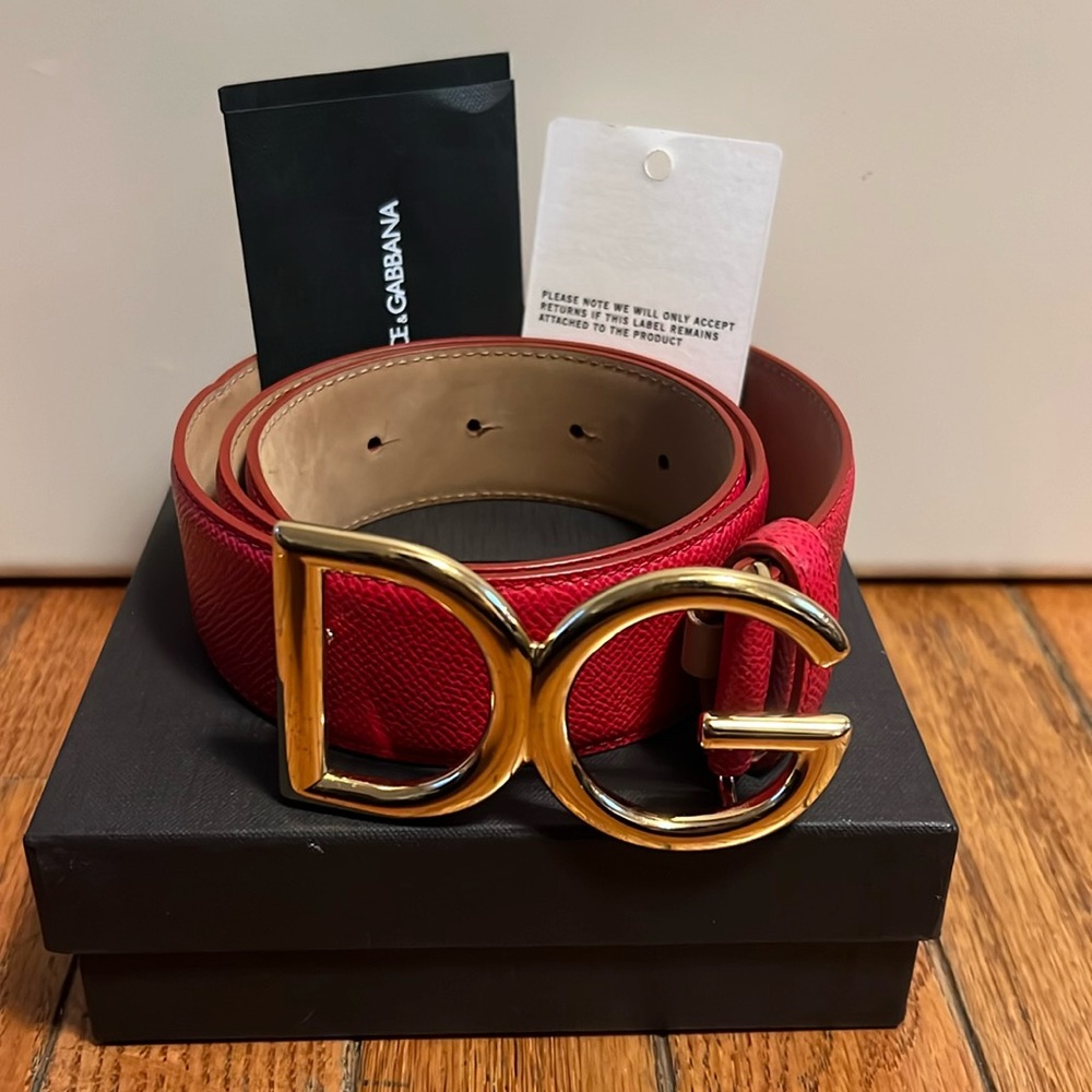 ✅ AUTHENTIC DOLCE & GABBANA Women’s Belt Size: 90inch